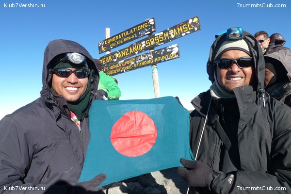 Seven Summits Expedition by Musa Ibrahim: Mt Kilimanjaro 11 September 2011